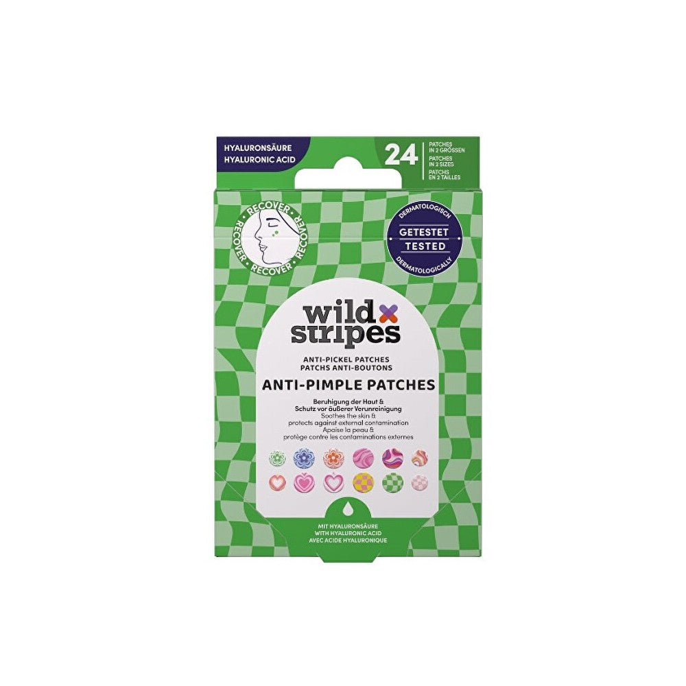 Wild stripes Groovy Protect Cerotti Acido Ialuronico 24 Pezzi — Cerotti acne