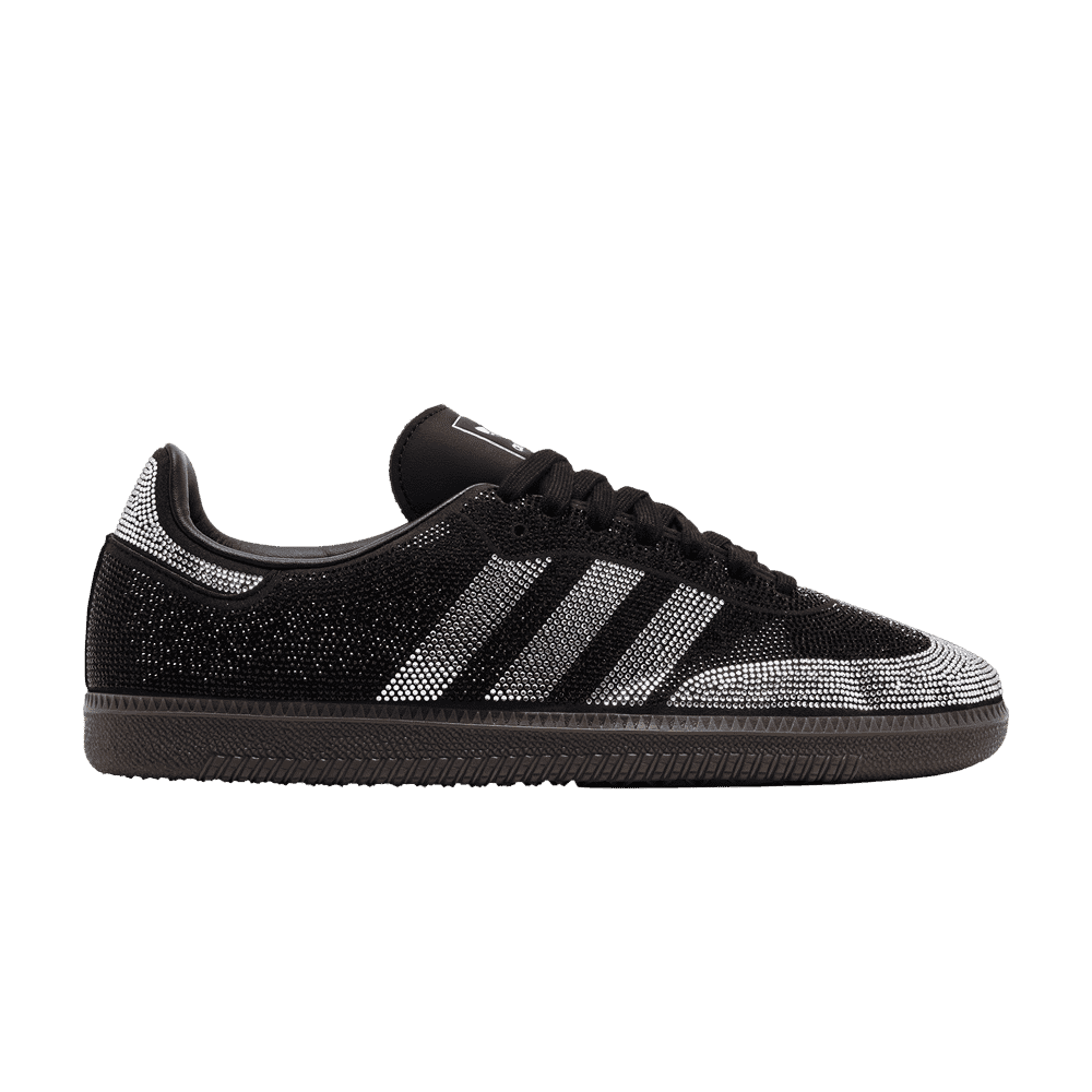 ADIDAS ORIGINALS Matalavartiset tennarit 'Samba' musta / hopea