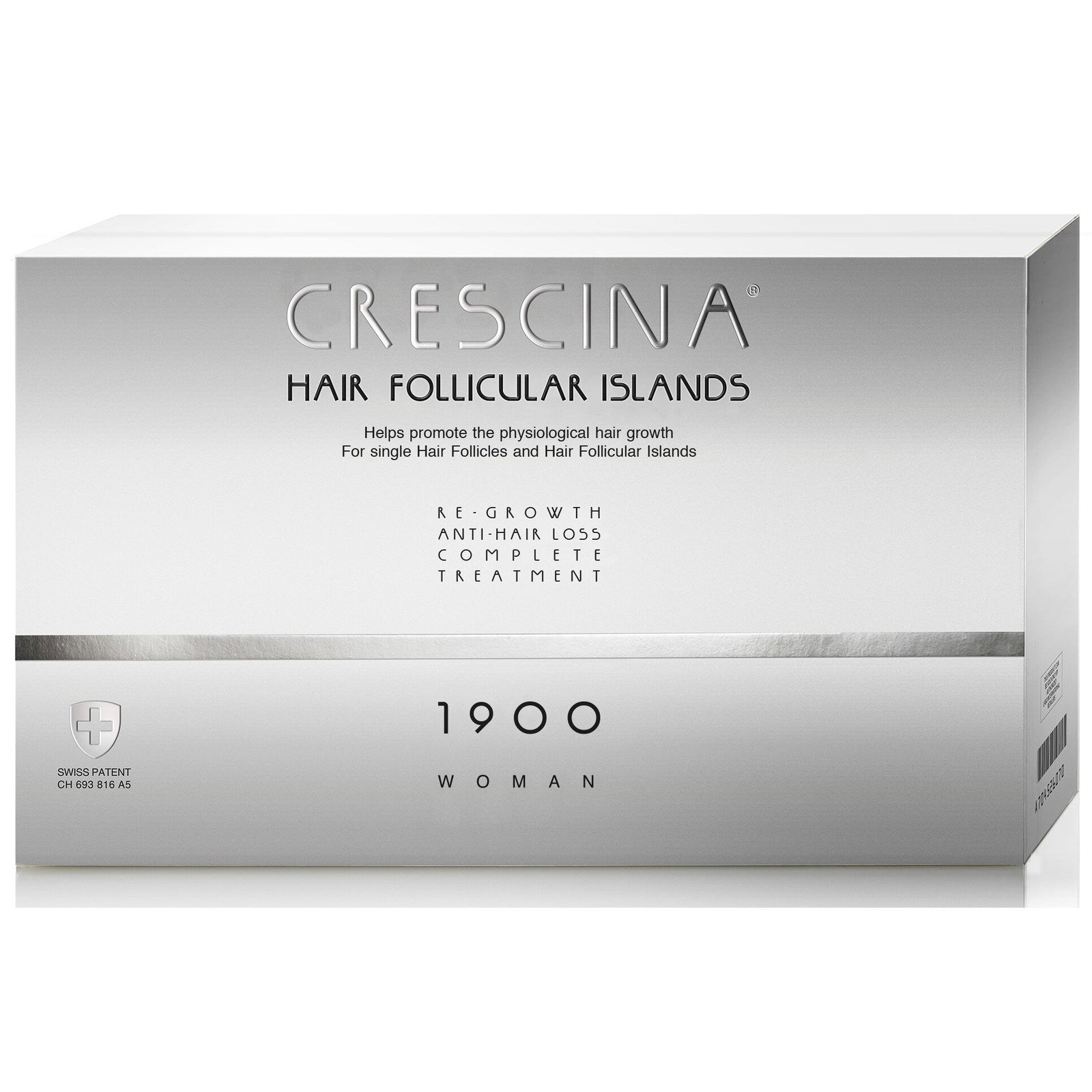 Labo Crescina Follicular Islands 1900 Ampullit kasvun stimulointiin Hiuspohjan hoitoseerumi naisille 10 + 10 kpl