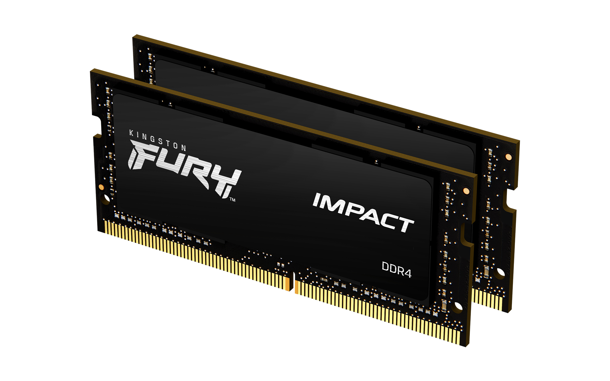 Kingston FURY Impact DDR4-3200 - 64GB - CL20 - Dual Channel (2 pcs) - Intel XMP - Musta