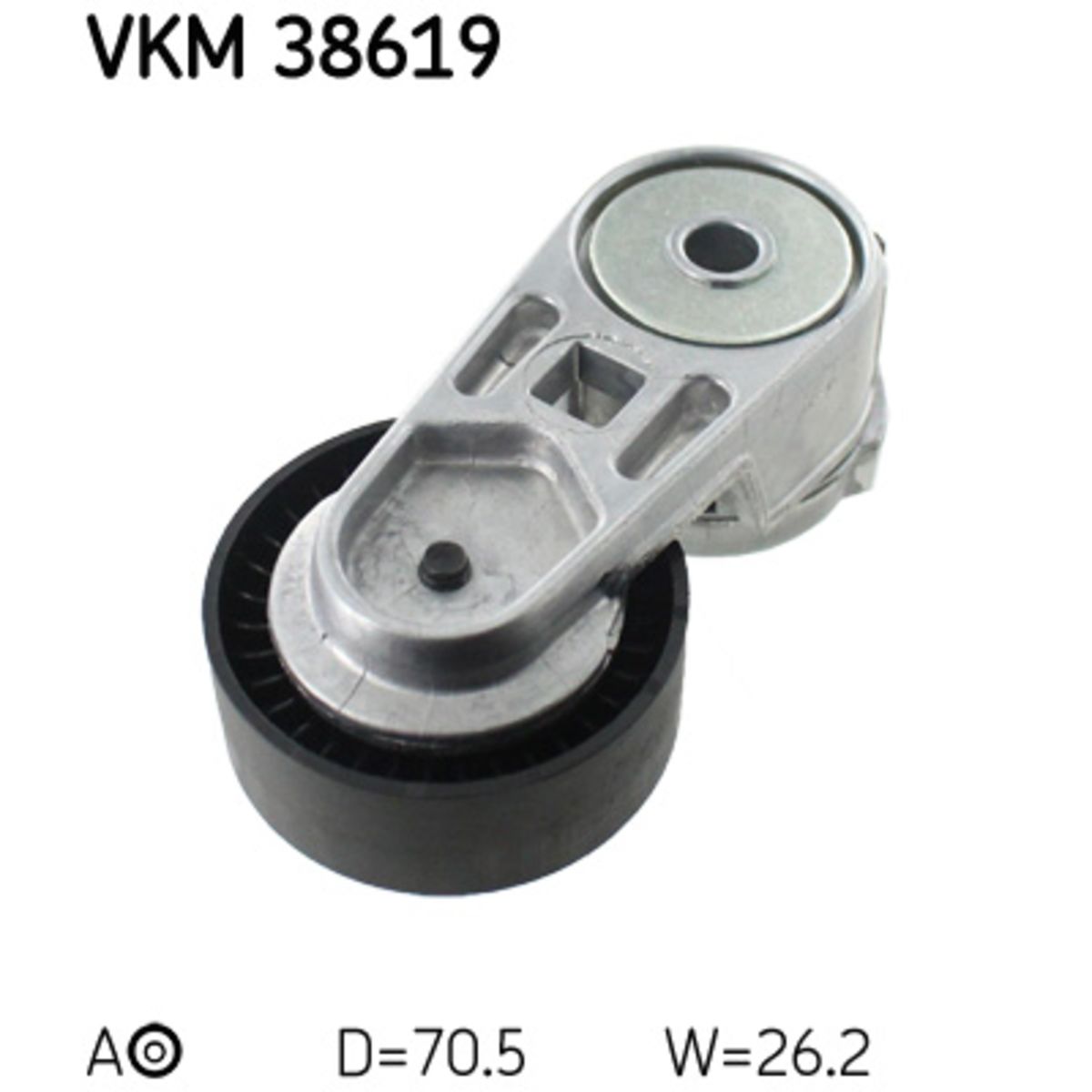 Kiristysrulla, moniurahihna SKF VKM 38619