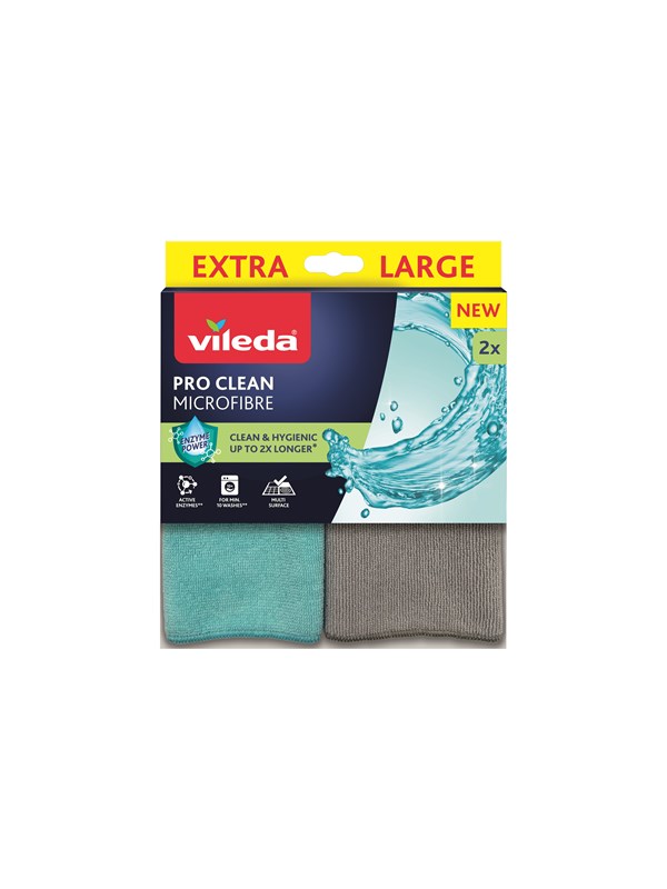 Vileda Vileda Pro Clean Microfibre 2-pack 179229 Vastaa: N/A