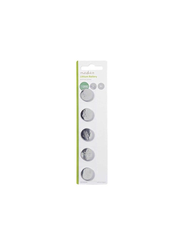 Nedis BALCR20325BL - paristo - 5 x CR2032 - Li