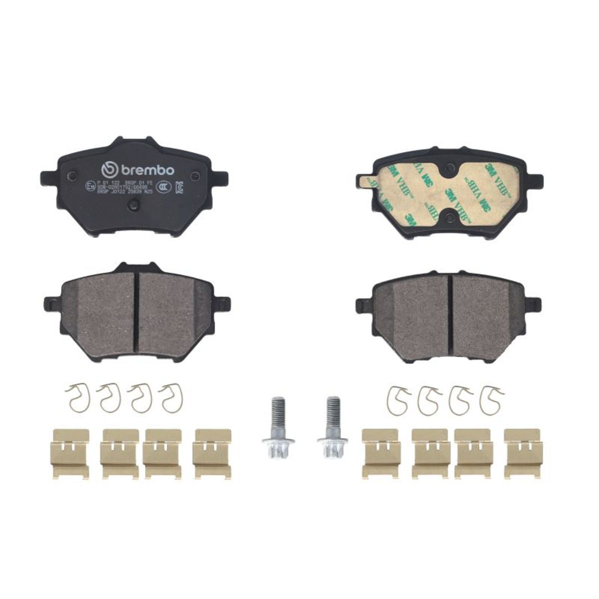 Jarrupalat, levyjarru BREMBO P 61 122