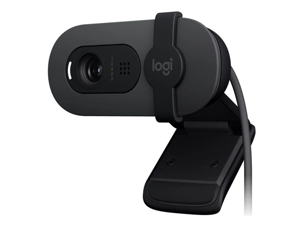 Logitech Brio 105 Full HD 1080p -webkamera, grafiitti