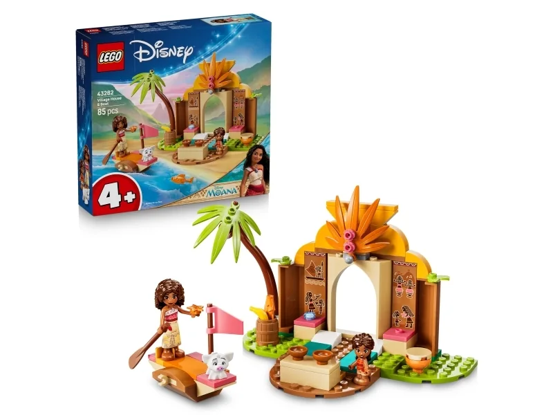 LEGO Disney 43282 Kylän talo ja vene