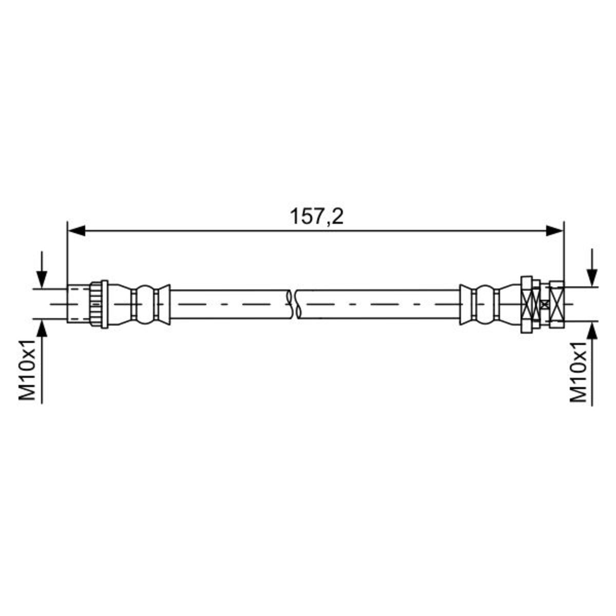 Jarruletku BOSCH 1 987 481 624
