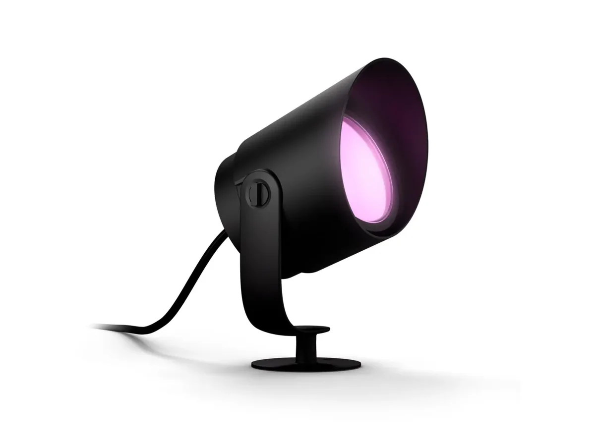 Philips Hue White and Color Ambiance Lily XL - Spottivalo - LED - 15 W (samanlainen 80 W) - luokka G - 16 miljoonaa väriä - 2000-6500 K - musta
