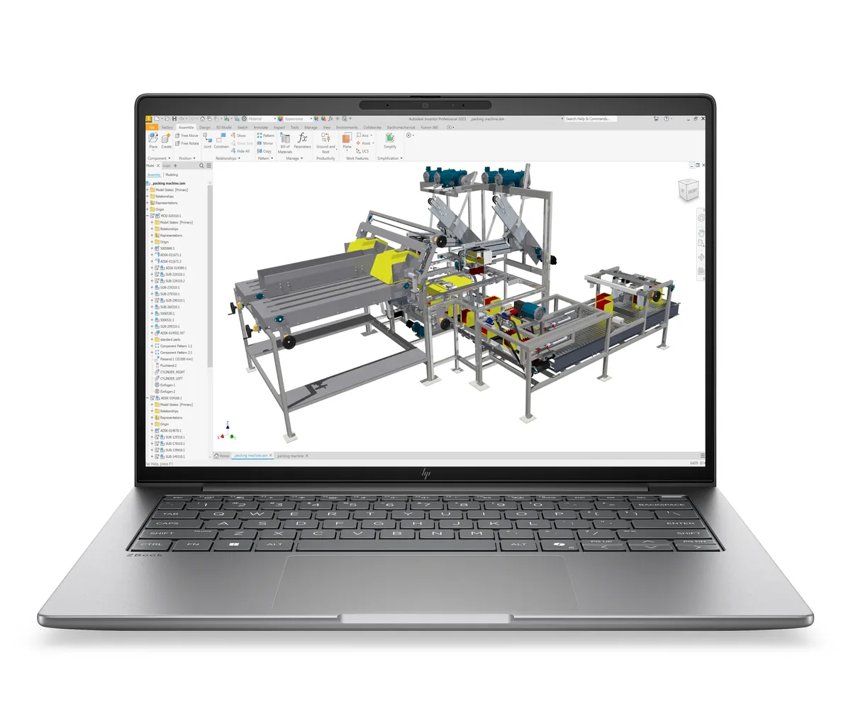 HP ZBook 8 G2a 14.0" 32 Gt, 512 Gt, Win 11 Pro -kannettava, hopea