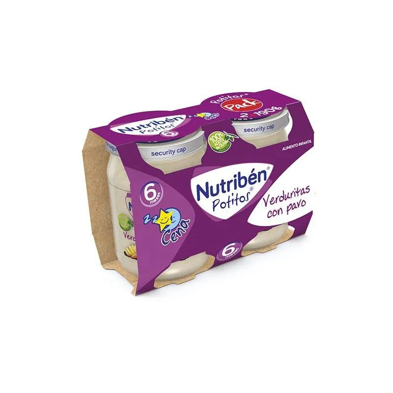 Nutriben Nutribén Potito Dinner Bipack -vihannekset ja perunat 2x 190g