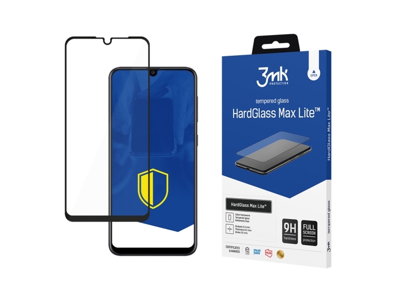 3mk HardGlass Max Lite Black - Samsung Galaxy A30/A50/A30s/A50s/A40s