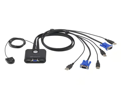 ATEN CS22U - KVM-kytkin - 2 porttia