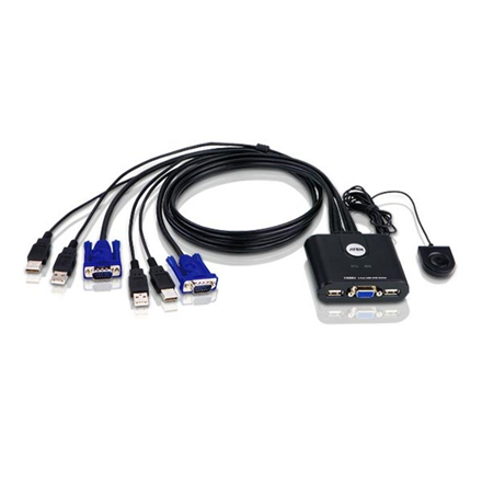 ATEN CS22U - KVM-kytkin - 2 porttia