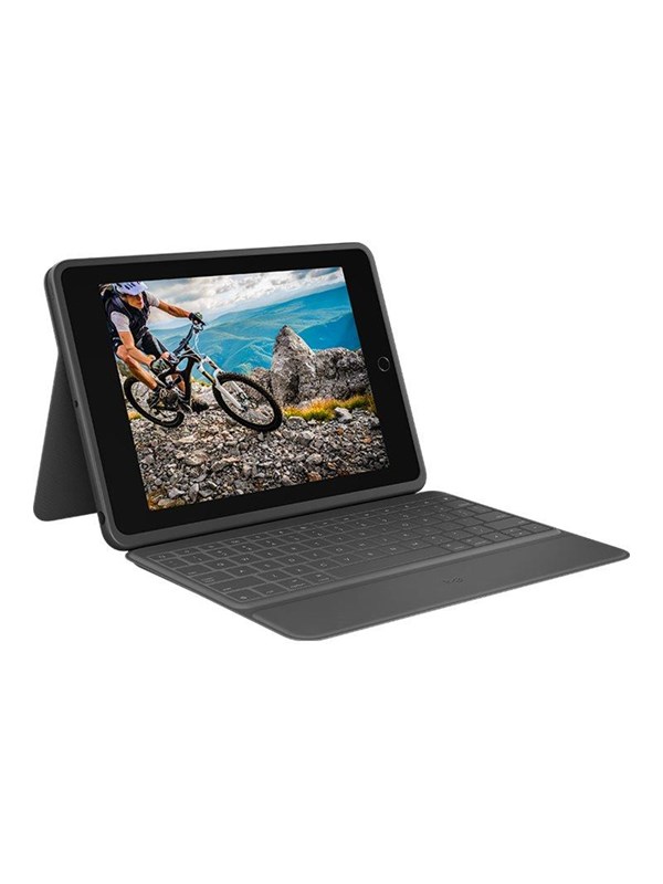Logitech Kestävä kansi - Pohjoismainen - Näppäimistö & Foliosetti - Pohjoismainen - Musta