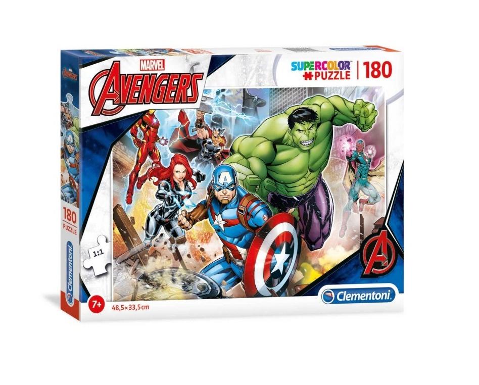 Clementoni Palapeli 180 Superväri The Avengers