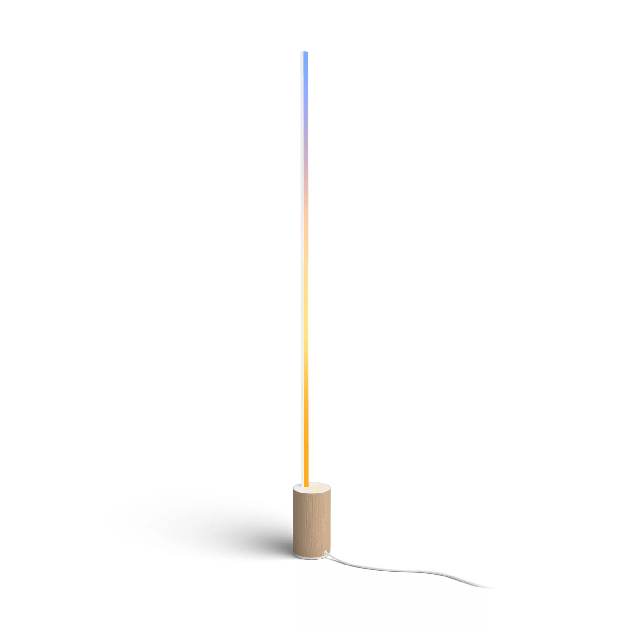 Philips Hue Gradient Signe - Älykäs lattiavalaisin, Tammi / Valkoinen