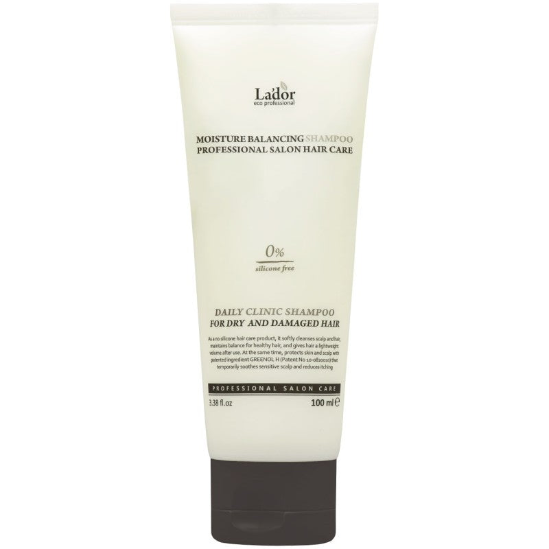 La'Dor Kosteuttava tasapainottava shampoo vaurioituneille ja kuiville hiuksille 100 ml