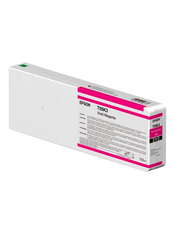 Epson Muste Vivid Magenta Ultrachrome Hdx/hd T55k30n 700ml