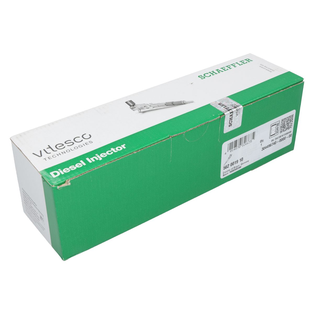 Ruiskutusventtiili Schaeffler Vitesco 562 0019 10