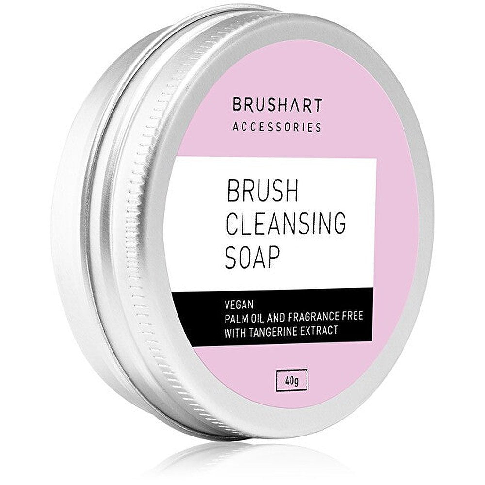 BrushArt Tarvikkeet Puhdistussaippua kosmeettisille siveltimille 40 g