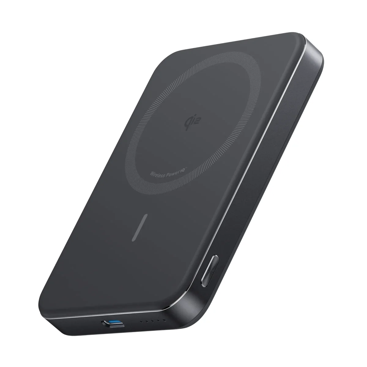 Anker MagGo 10000mAh, 15W -varavirtalähde, Musta