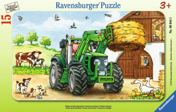 Ravensburger Tractor On The Farm 15p