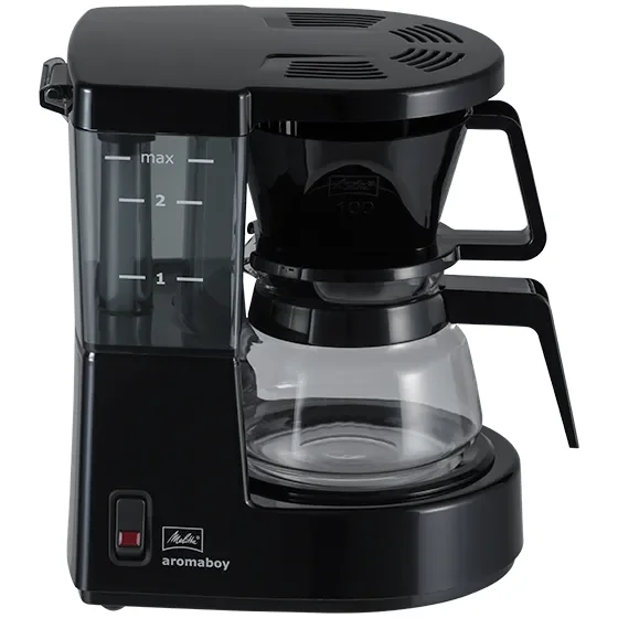 Melitta Aromaboy, Suodatinkahvinkeitin, Jauhettu kahvi, 500 W, Musta