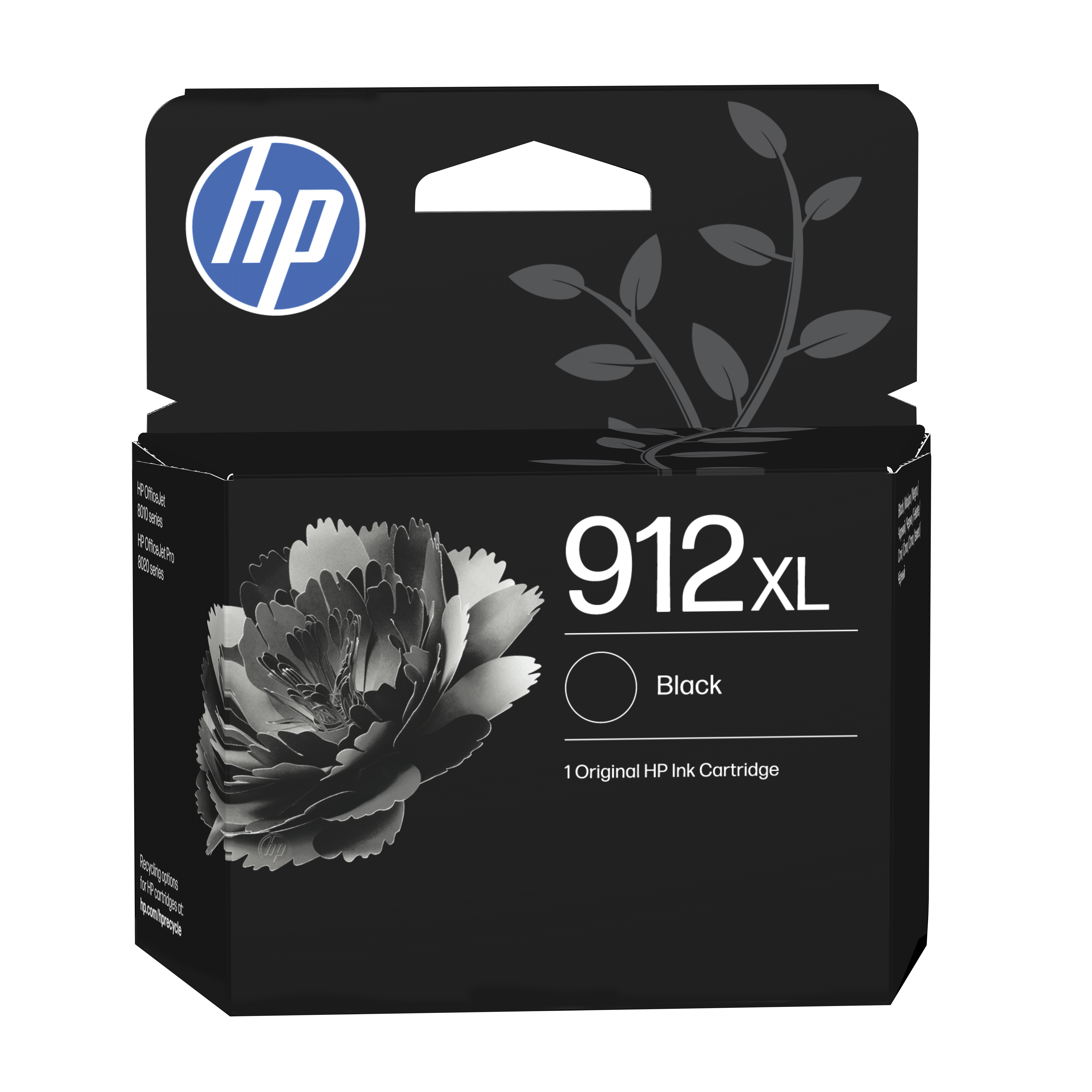 Hp Muste Musta 912xl 825 Pages - Officejet Pro 8022/8024/8025