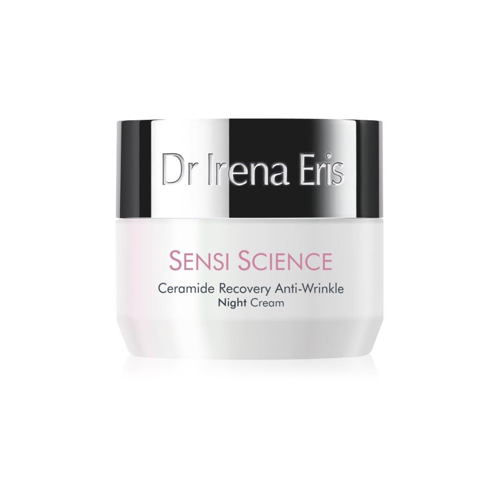 Dr Irena Eris Sensi Science Ceramide Recovery uudistava ryppyjä estävä yövoide 50 ml