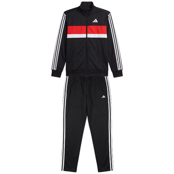 ADIDAS SPORTSWEAR Treenipuku 'Seasonal Essentials Tiberio' punainen / musta / valkoinen