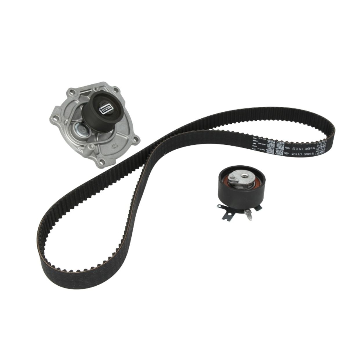 Vesipumppu + jakohihnasarja SKF VKMC 08502