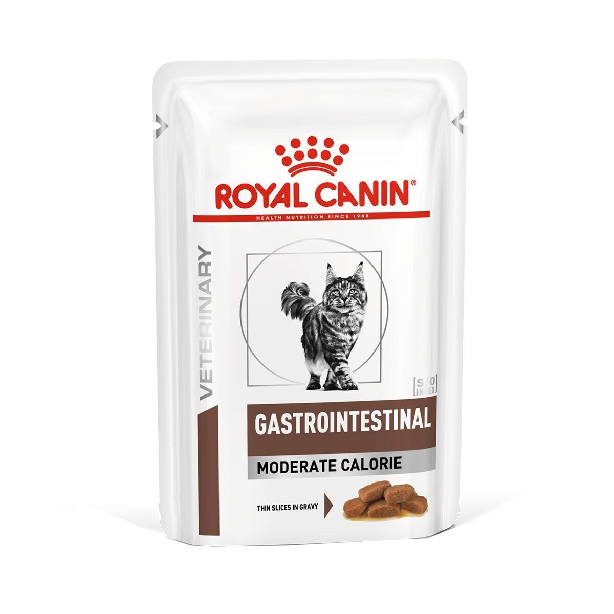 Royal Canin Veterinary Gastrointestinal Moderate Calorie, Kissan märkäruoka, Adult, 12 x 85 g