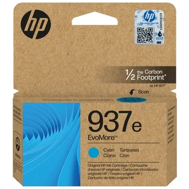 HP HP 937E (XL) Mustepatruuna cyan 4S6W6NE Vastaa: N/A