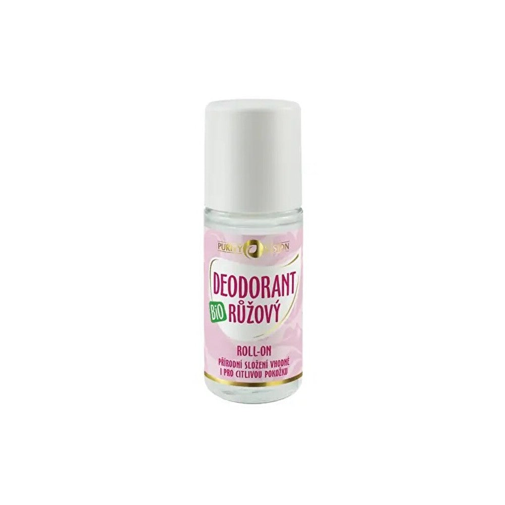 Purity Vision Deodorante Roll-On Rosa 50 ml — Deodorante