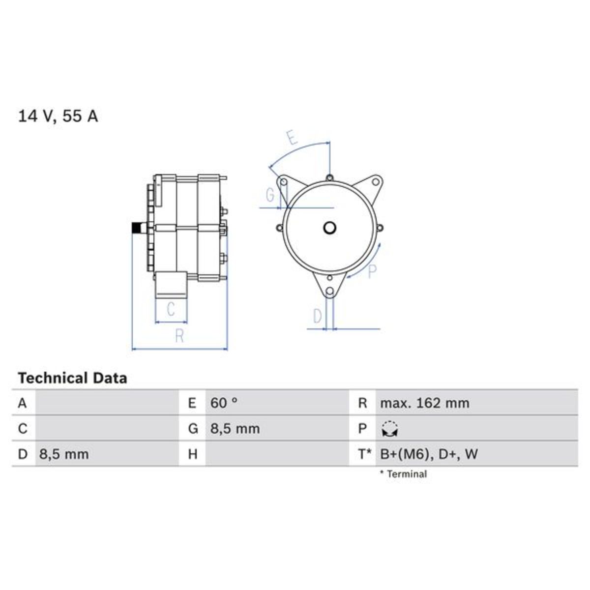 Laturi BOSCH 0 986 031 270