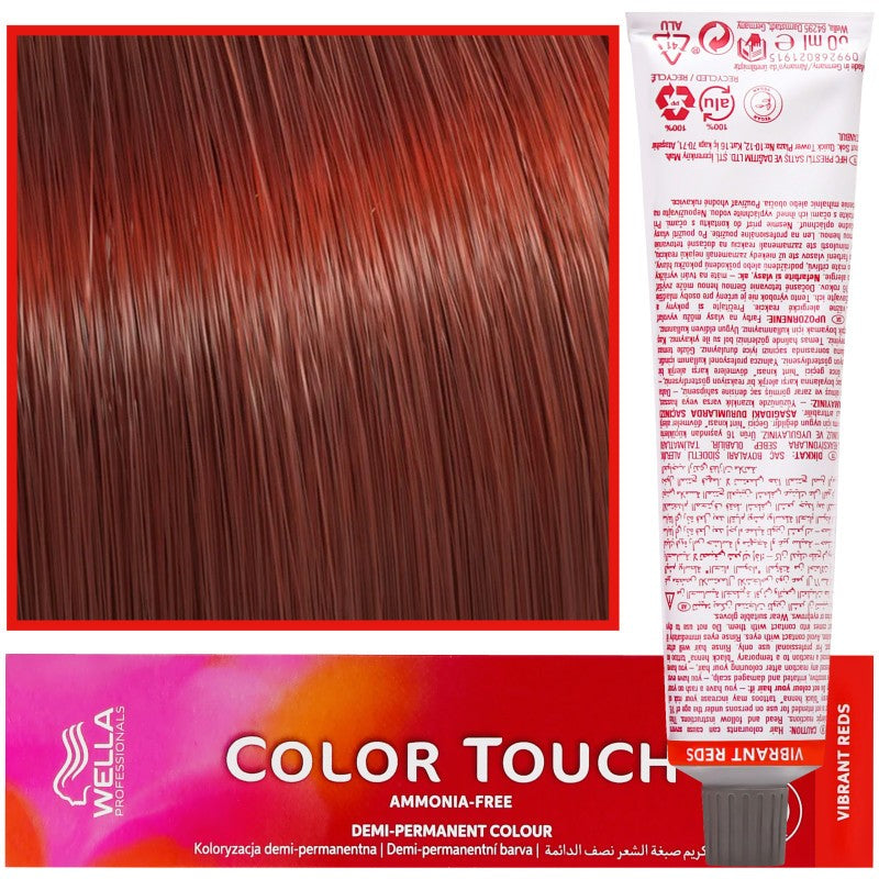 WELLA COLOR TOUCH Hiusväri 60 ml 66/44 Tumma Vaalea Intensiivinen Kupari