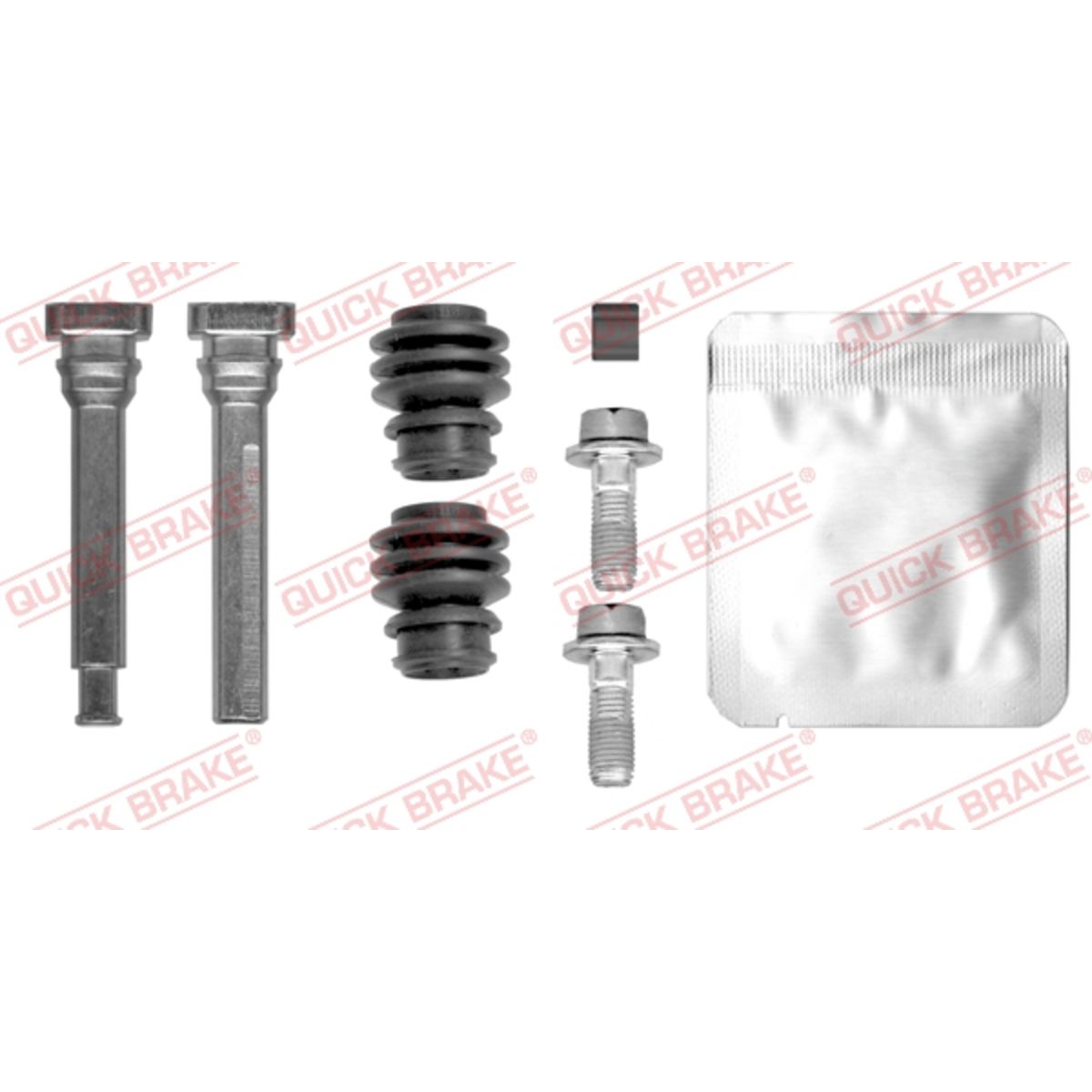 Jarrusatulan ohjainhylsysarja QUICK BRAKE 113-0044X
