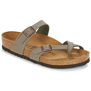 Birkenstock Mayari Regular Birko-Flor Nubuck K. 41 Harmaa Naiset