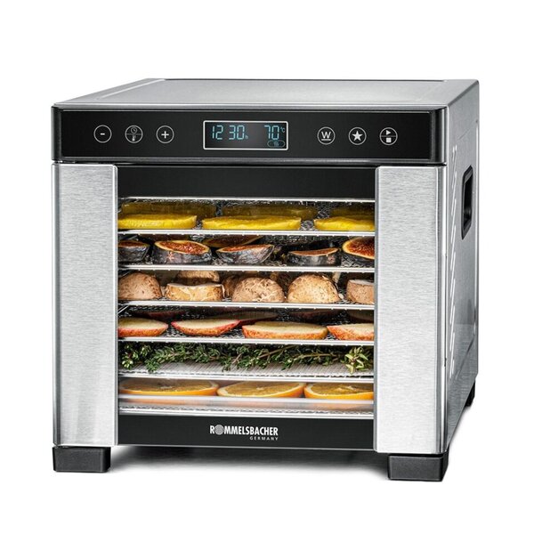 Rommelsbacher DA 650 kuivuri Musta, Ruostumaton teräs 600 W