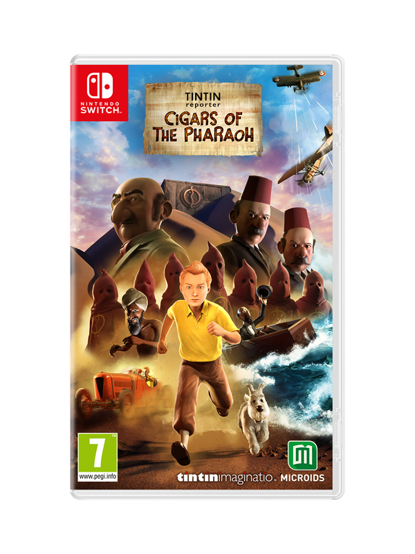 Tintin Reporter Cigars of the Pharaoh (Switch)