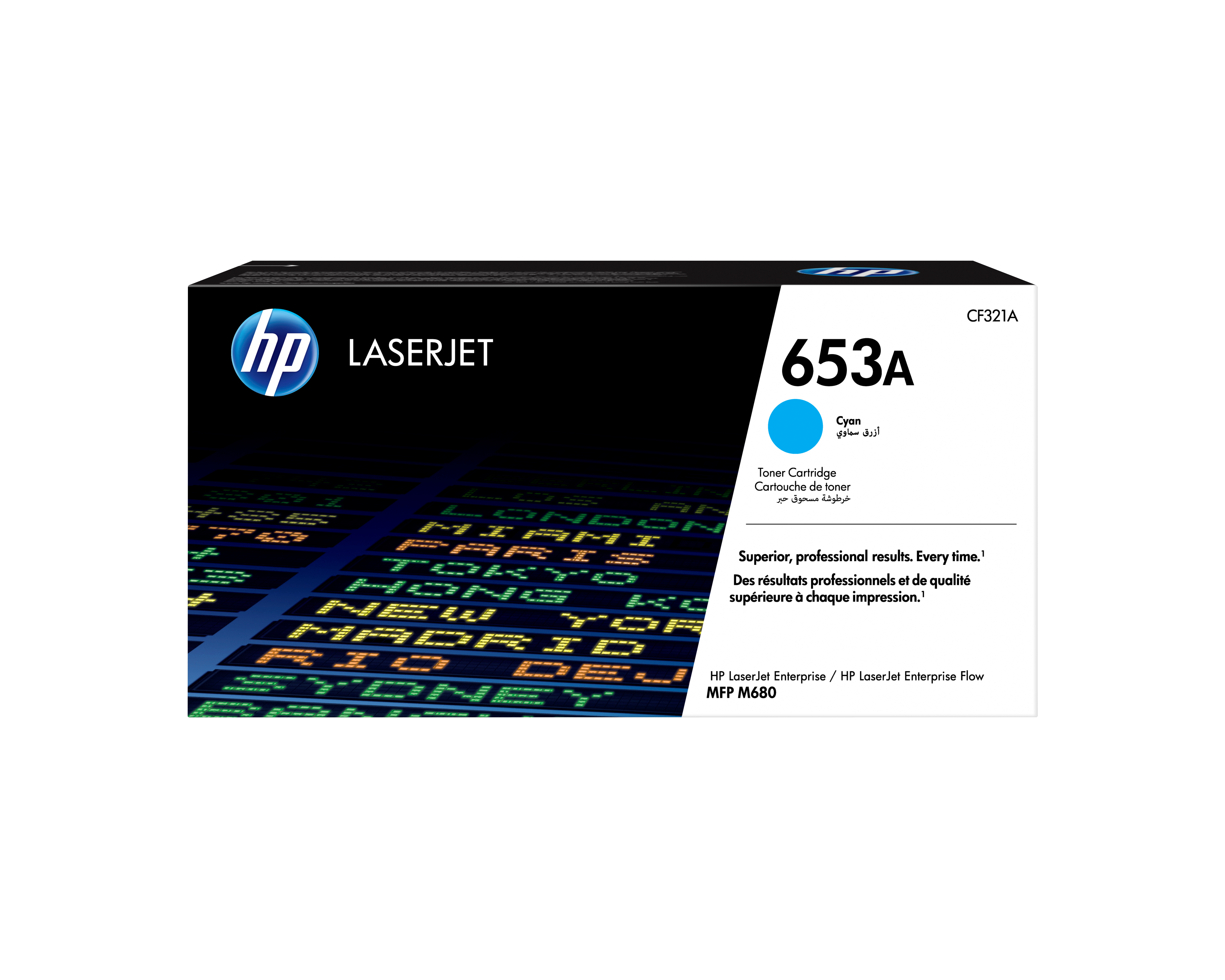 HP HP 653A Värikasetti cyan CF321A Vastaa: N/A