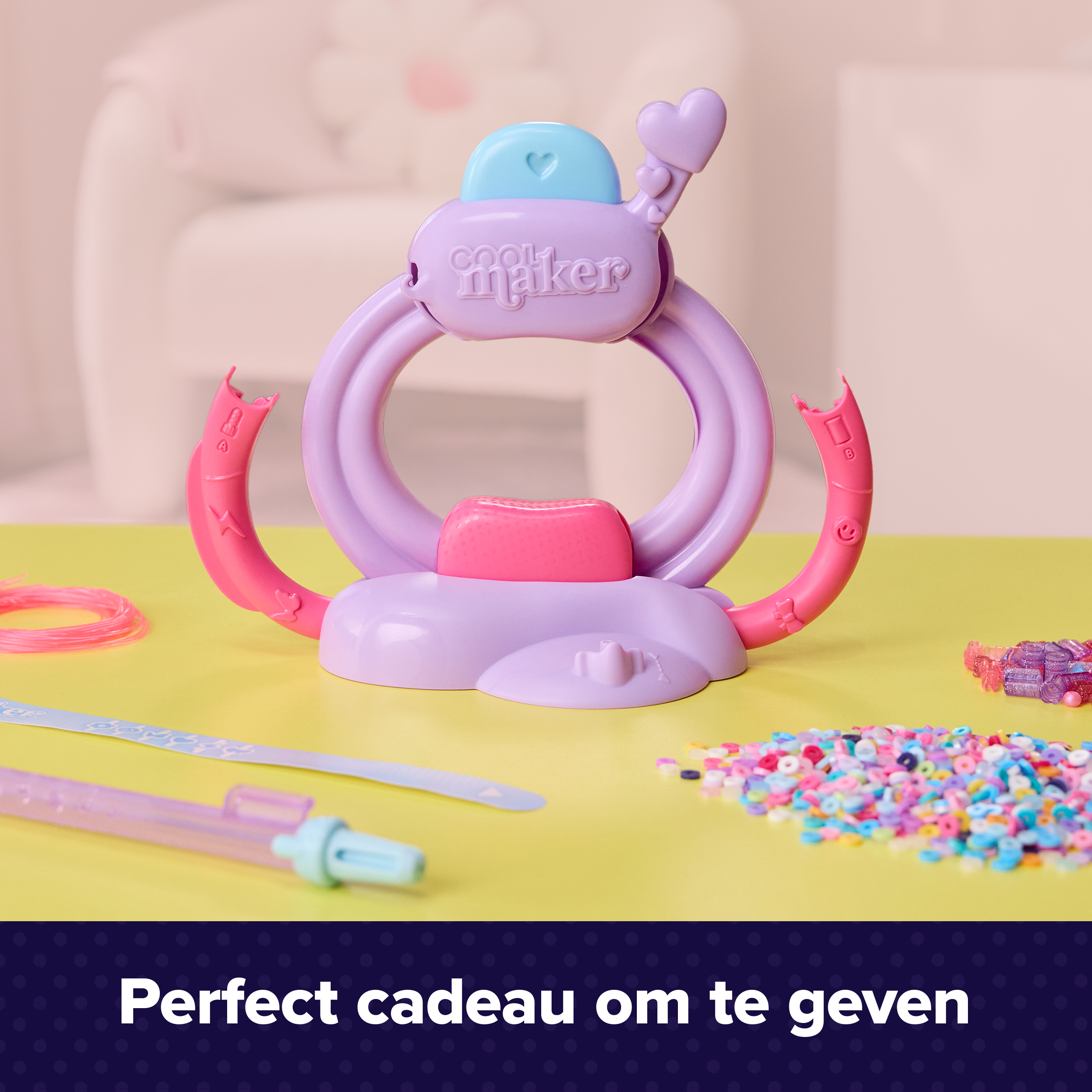 Cool Maker CLM ACK Stackd Heishi BraceletStudio GML, Lasten rannekorujen askartelusetti, 7 vuosi/vuosia, Monivärinen