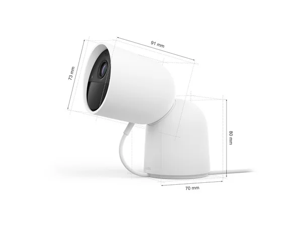 Philips Hue Secure Camera Wired Desktop White