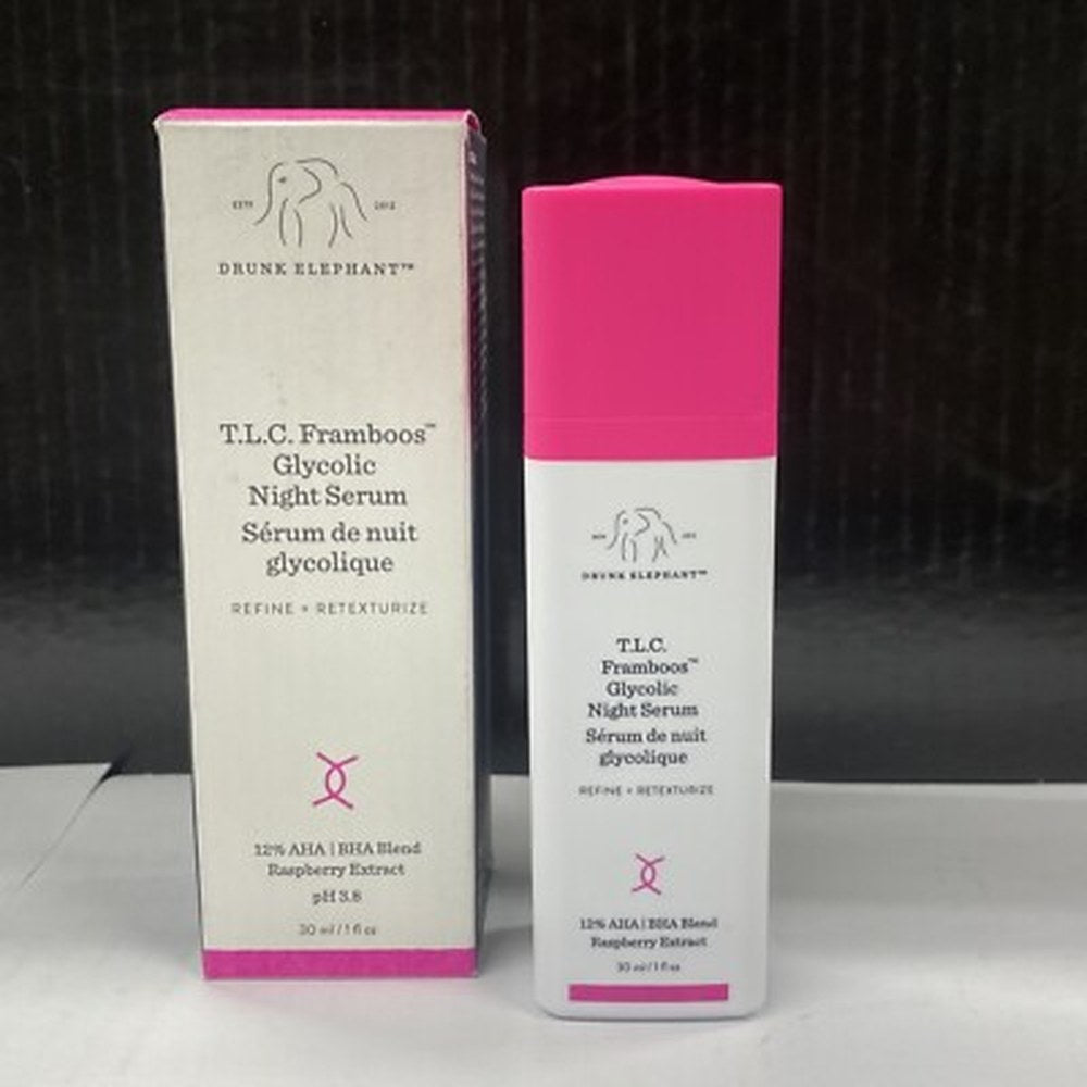 Drunk elephant TLC Framboos Glycolic Night Serum 30ml