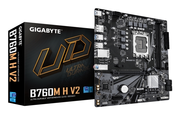 Gigabyte B760M H V2 DDR5 LGA1700 mATX -emolevy