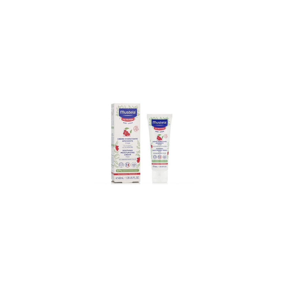 Mustela Bébé Crema Viso Idratante Lenitiva 40ml — Crema viso