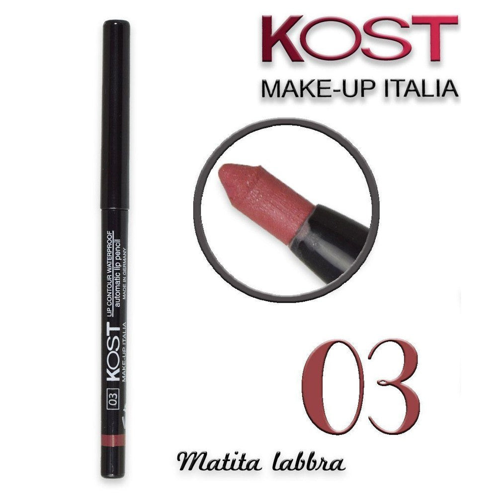 Vesitiivis Automaattinen Huultenrajauskynä Lip Contour Kost 03