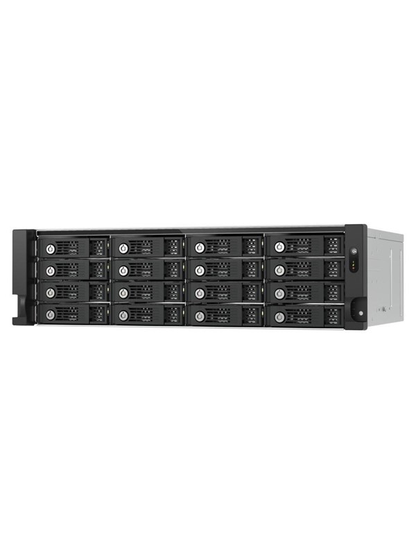 Qnap Tl-r1600pes-rp 16-väyläinen 3u-räkkiasennettava Nas-laite