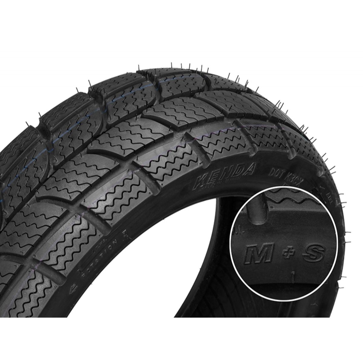 KENDA K701 100/80-16 TL, Maantiekrengas edessä