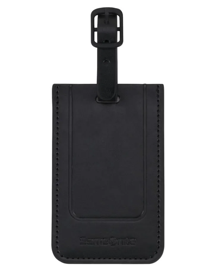 Samsonite Rectangle Luggage Tag X2, Black
